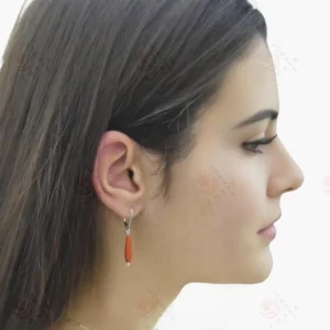 Boucle d'oreille Corail 1-524